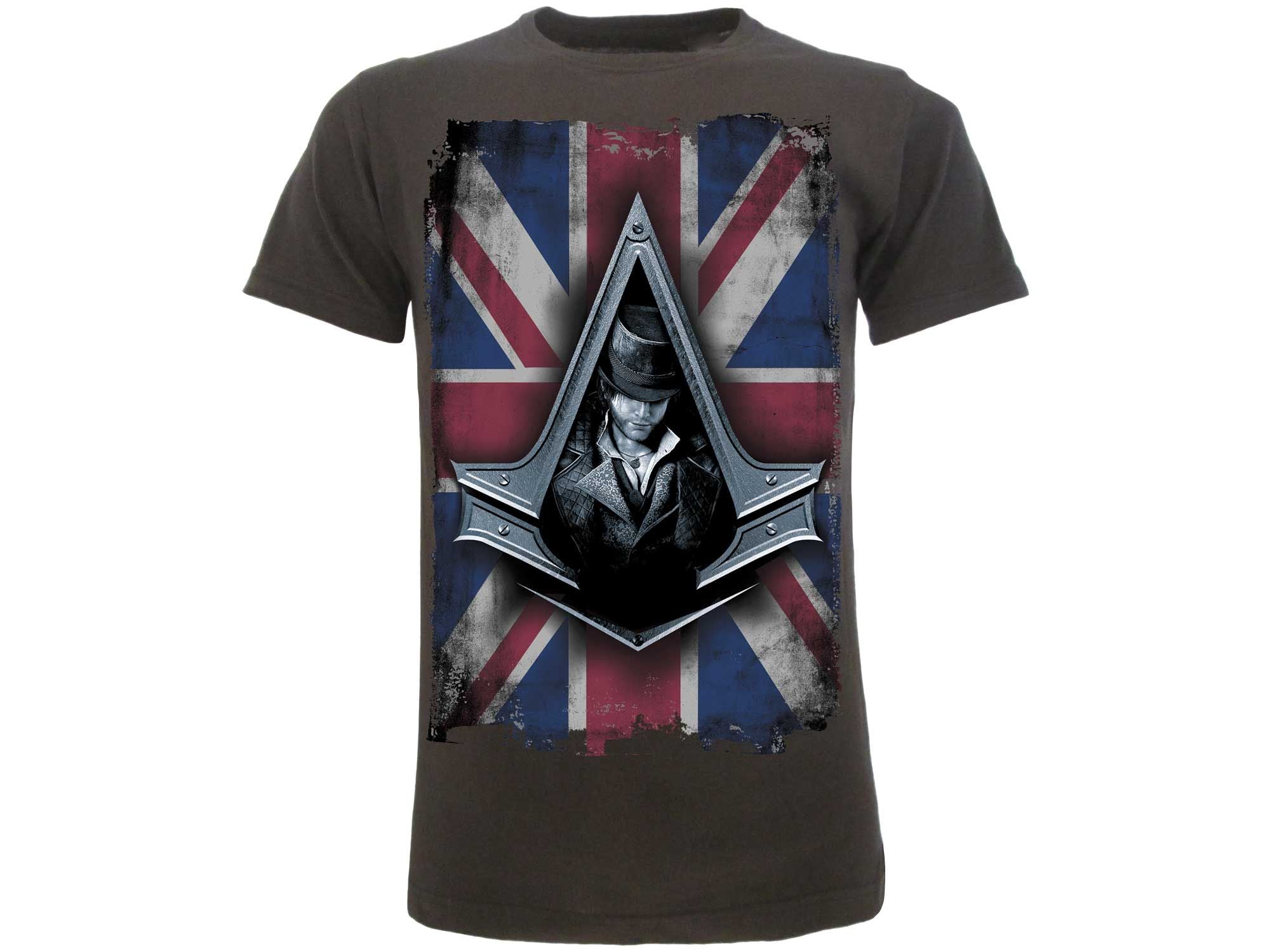 ASSASSIN'S CREED - T-shirt Syndicate logo L grigia - Disponibile in 2/3 giorni lavorativi