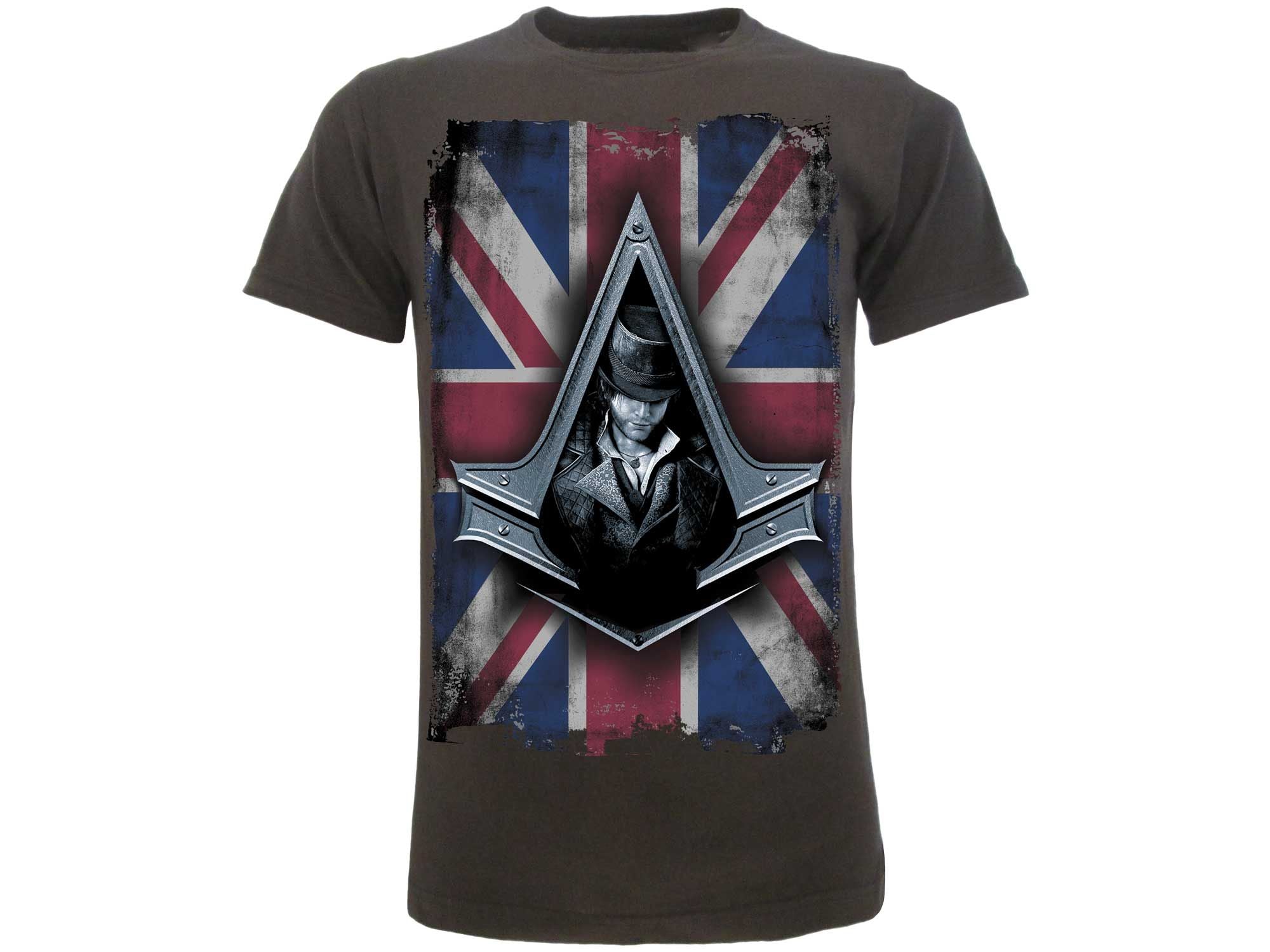 ASSASSIN'S CREED - T-shirt Syndicate logo L grigia - Disponibile in 2/3 giorni lavorativi GED