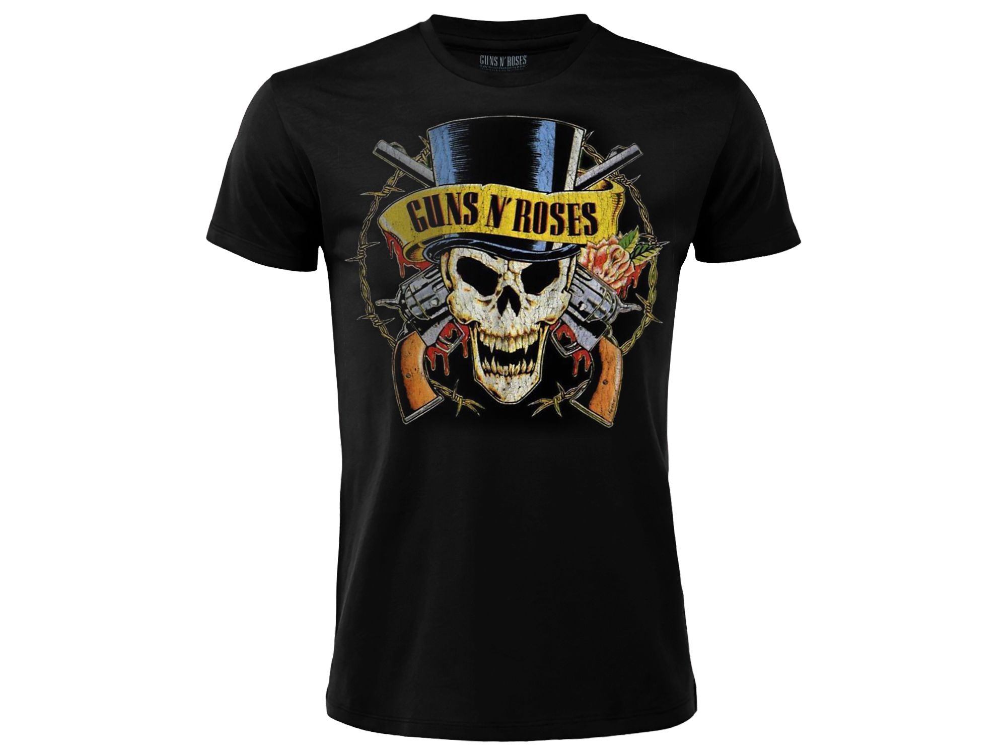 GUNS N' ROSES - T-shirt teschio L nera - Disponibile in 2/3 giorni lavorativi