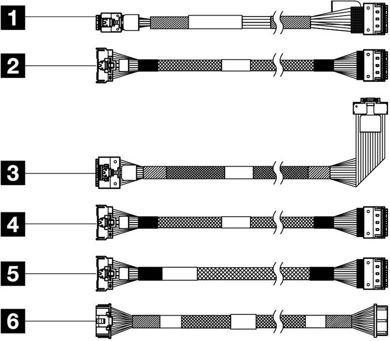 LENOVO THINKSYSTEM SR650 V3 X4 M.2 SAT A/NVME NON-RAID CABLE KIT (4X97A82924) - Disponibile in 6-7 giorni lavorativi