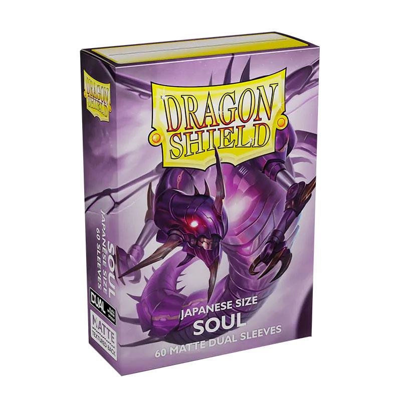 Dragon Shield Small Sleeves - Japanese Matte Dual Soul (60 Sleeves) - Disponibile in 2/3 giorni lavorativi GED