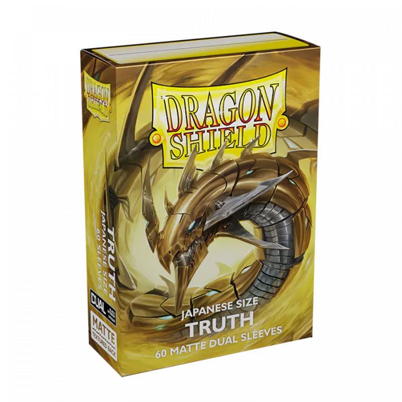 Dragon Shield Small Sleeves - Japanese Matte Dual Truth (60 Sleeves) - Disponibile in 2/3 giorni lavorativi