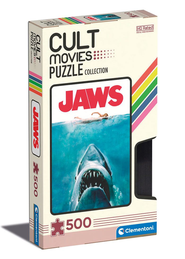 98342 - Cult Movies Puzzle Collection Jigsaw Puzzle Jaws (500 pezzi) - Disponibile in 2/3 giorni lavorativi
