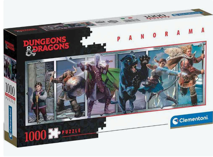 Dungeons & Dragons Puzzle Collection - Companions Of The Hall - Panorama Puzzle 1000 Pezzi - Disponibile in 2/3 giorni lavorativi