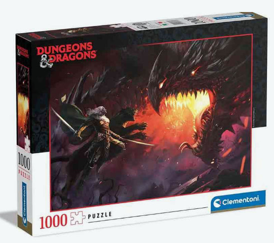 Dungeons & Dragons Puzzle Collection - Drizzt Do' Urden Puzzle 1000 Pezzi - Disponibile in 2/3 giorni lavorativi