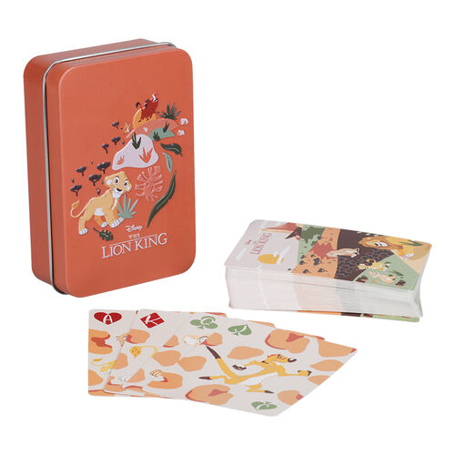 LION KING PLAYING CARDS TIN - Disponibile in 2/3 giorni lavorativi Paladone