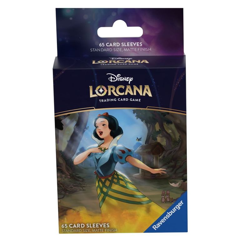 RAVENSBURGER Disney: Lorcana - 65 Buste Protettive Ursula's Return: Biancaneve Set 4 - Disponibile in 2/3 giorni lavorativi