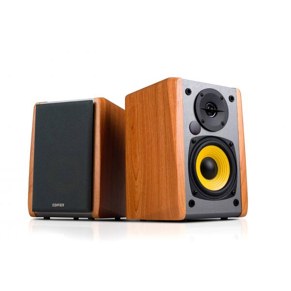 Edifier R1010bt Coppia Diffusori Diffusori Amplificati 24W Bluetooth 5.0 Colore Legno - Disponibile in 3-4 giorni lavorativi