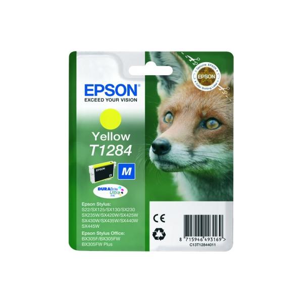 EPSON T1284 CARTUCCIA INKJET GIALLO - Disponibile in 3-4 giorni lavorativi Epson
