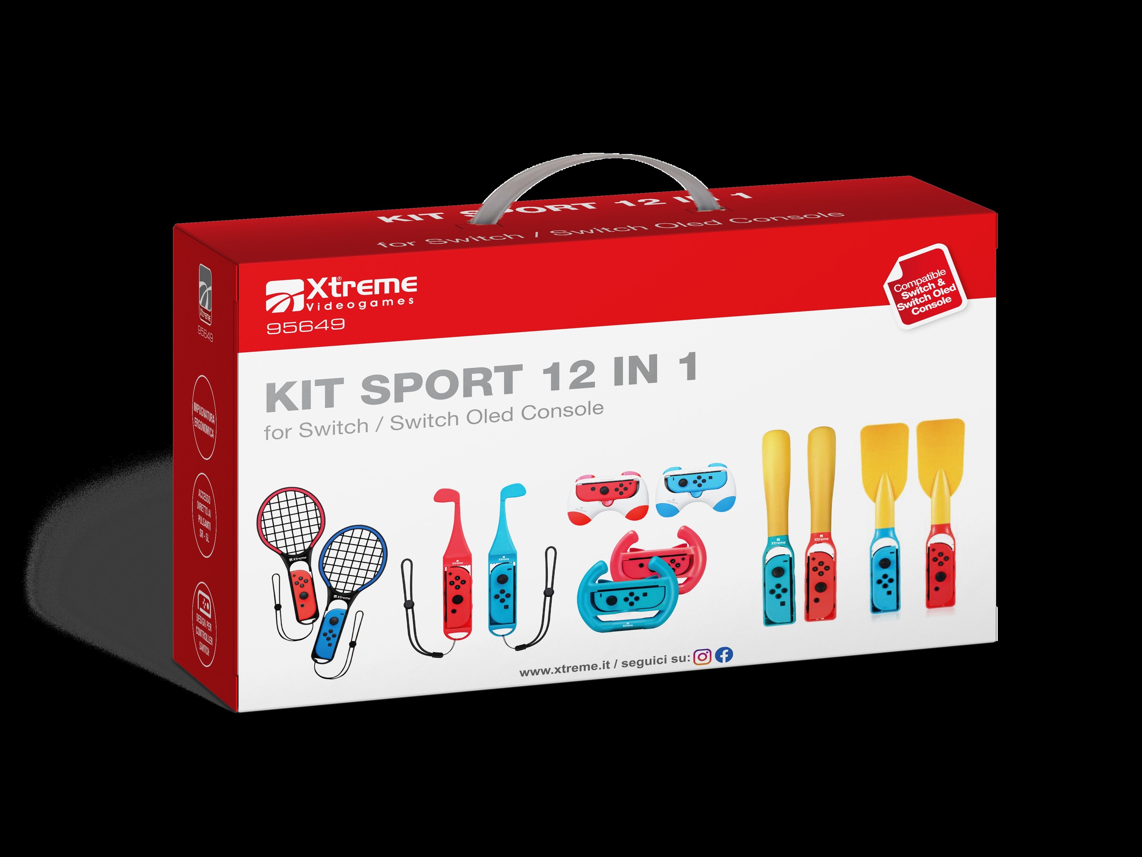 Switch XTREME Kit Sport 12 in 1 - New Edition Accessori - Disponibile in 2/3 giorni lavorativi