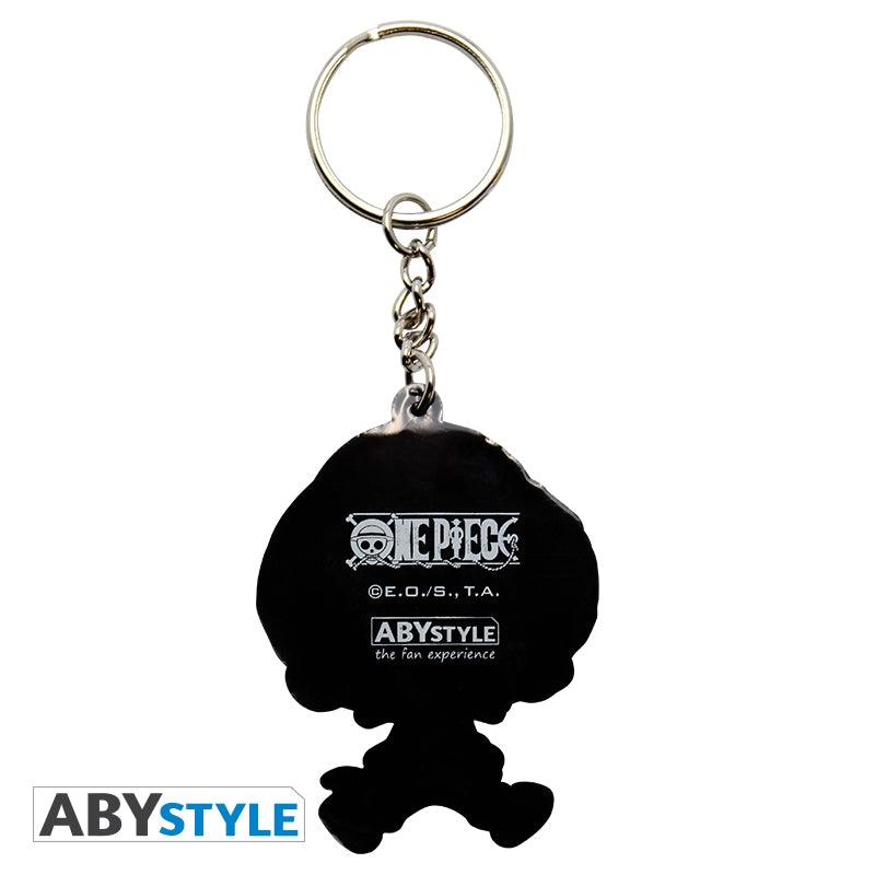 Portachiavi ABYSTYLE ONE PIECE - Portachiavi: "Luffy SD" PVC - Disponibile in 2/3 giorni lavorativi