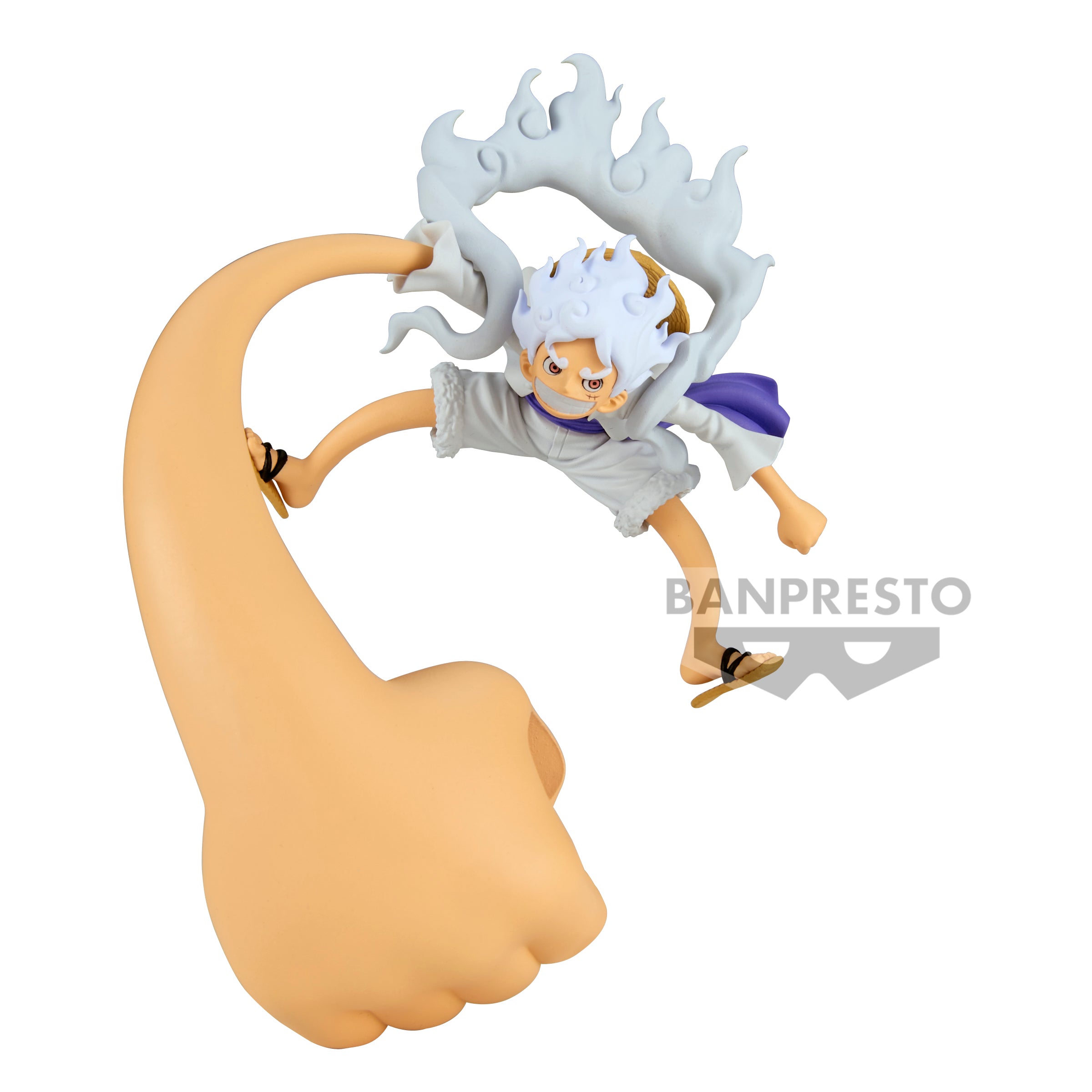 Action figure / Statue BANPRESTO 89750 - One Piece Fl Monkey.D.Luffy - Gear 5 -Vol.4 - Disponibile in 2/3 giorni lavorativi