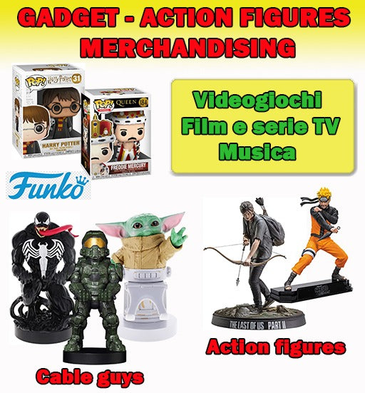 Gadget, action figures, merchandising