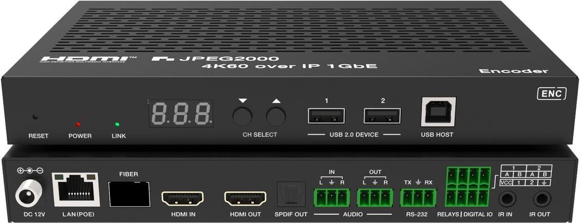 VivoLink AV over IP 4K60Hz JPEG2000 Videowall Matrix - Encoder (VLVWIP2000-ENC) - Disponibile in 6-7 giorni lavorativi