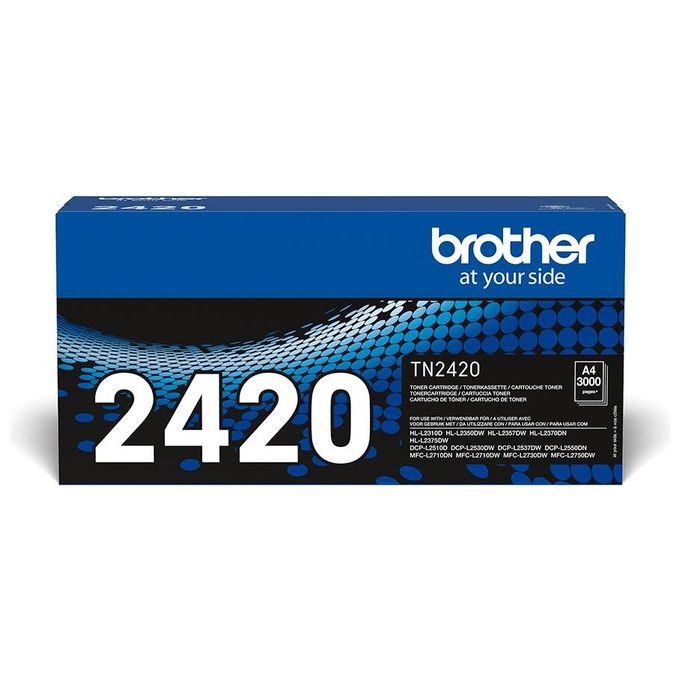 Brother TN2420 Toner Originale Alta Capacita' fino a 3000 Pagine per Stampanti - Disponibile in 3-4 giorni lavorativi