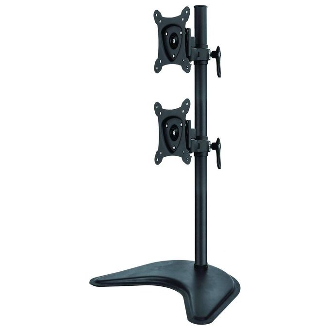 Link braccio da tavolo con base per due video fino a 15 kg da 13 a 27 fino a vesa 100x100 - Disponibile in 3-4 giorni lavorativi