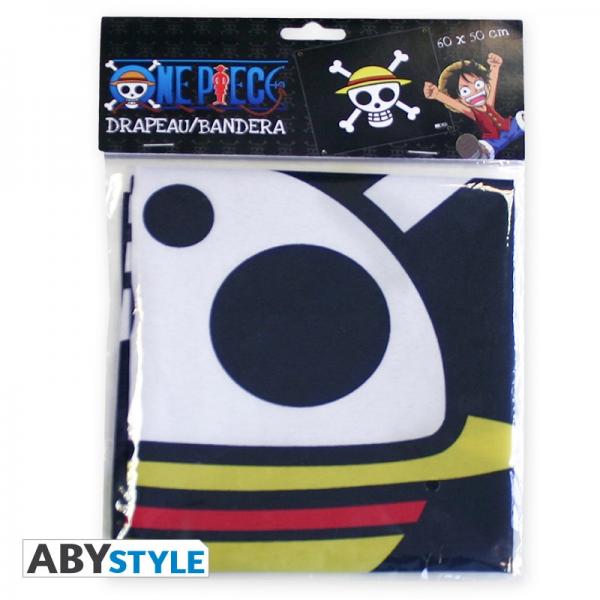 ABYSTYLE ONE PIECE - Replica Bandiera: "Skull - Luffy" (50x60) - Disponibile in 2/3 giorni lavorativi