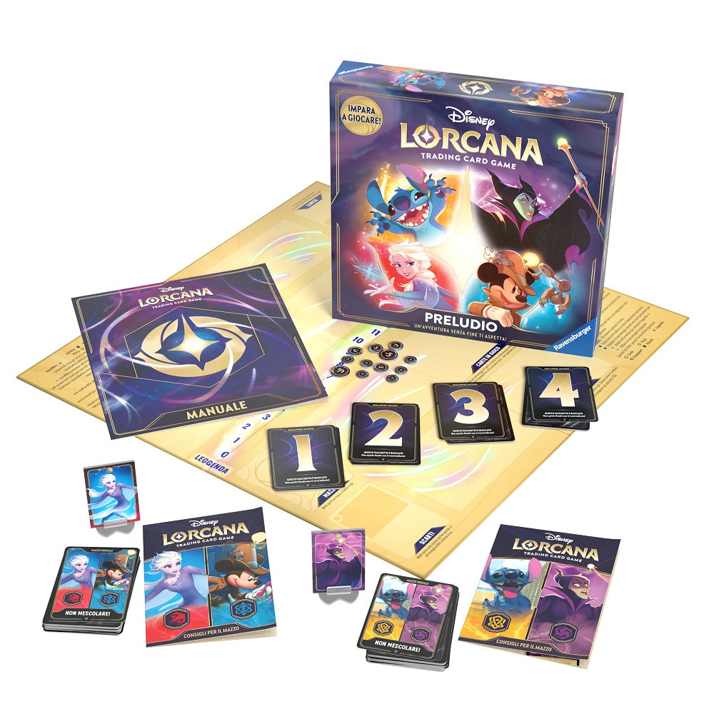 RAVENSBURGER DISNEY: LORCANA - SET 5 CIELI SCINTILLANTI PRELUDIO - Disponibile in 2/3 giorni lavorativi