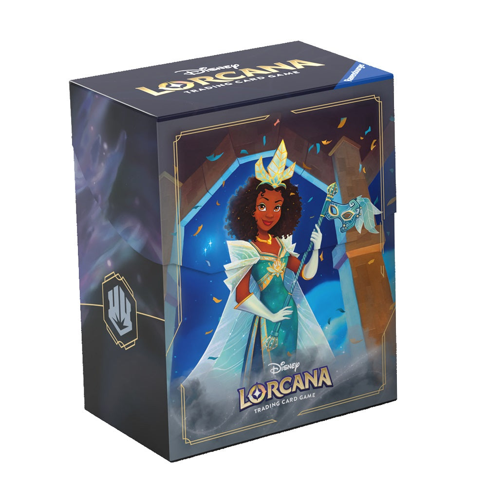 RAVENSBURGER Disney: Lorcana - Set 5 Cieli Scintillanti - Porta Mazzo - Tiana - Celebrating Princess - Disponibile in 2/3 giorni lavorativi