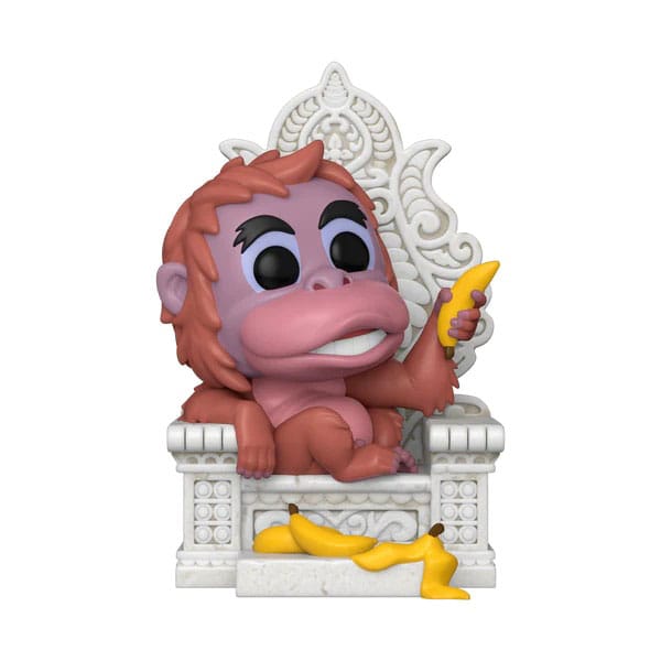 Funko Pop! FUNKO POP Disney: The Jungle Book - 1491 Deluxe: King Louie on Throne - Disponibile in 2/3 giorni lavorativi