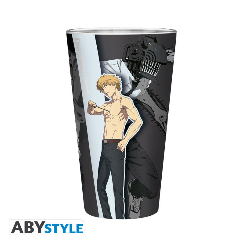 ABYSTYLE CHAINSAW MAN - Bicchiere 400ml: "Trio" - Disponibile in 2/3 giorni lavorativi Tazza