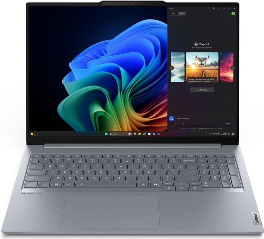 Lenovo TS / ThinkBook 16 G7 / X1P-42-100 / 16GB / 512GB SSD / 16.0" / WUXGA / Luna Grey / Win 11 Pro ARM (21NH0005GE) - Disponibile in 6-7 giorni lavorativi