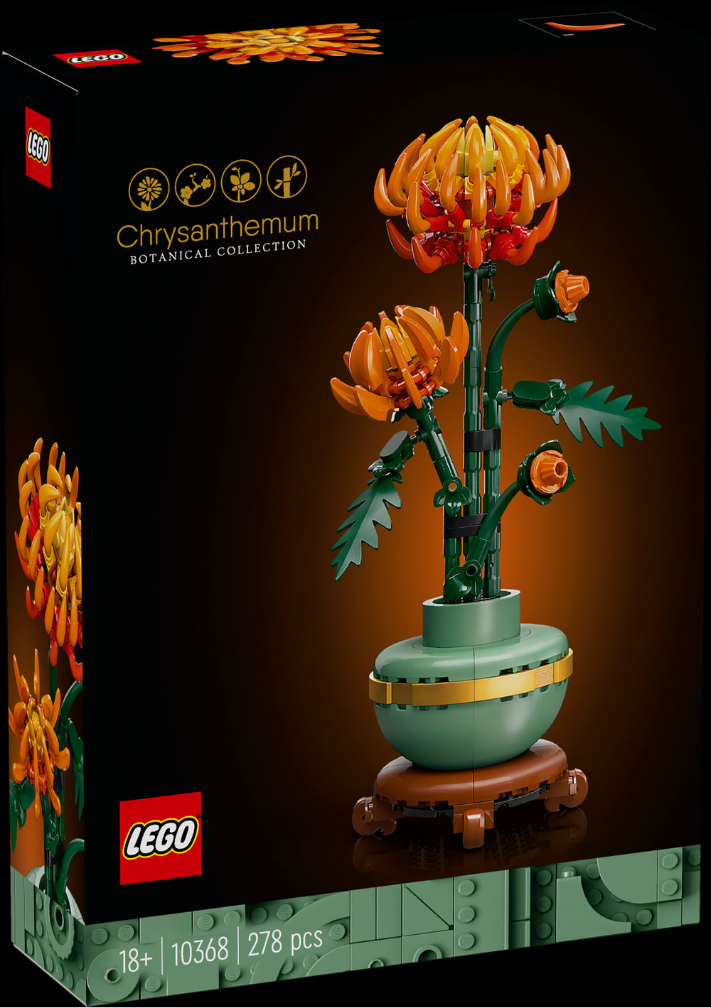 LEGO 10368 Crisantemo - Disponibile in 2/3 giorni lavorativi