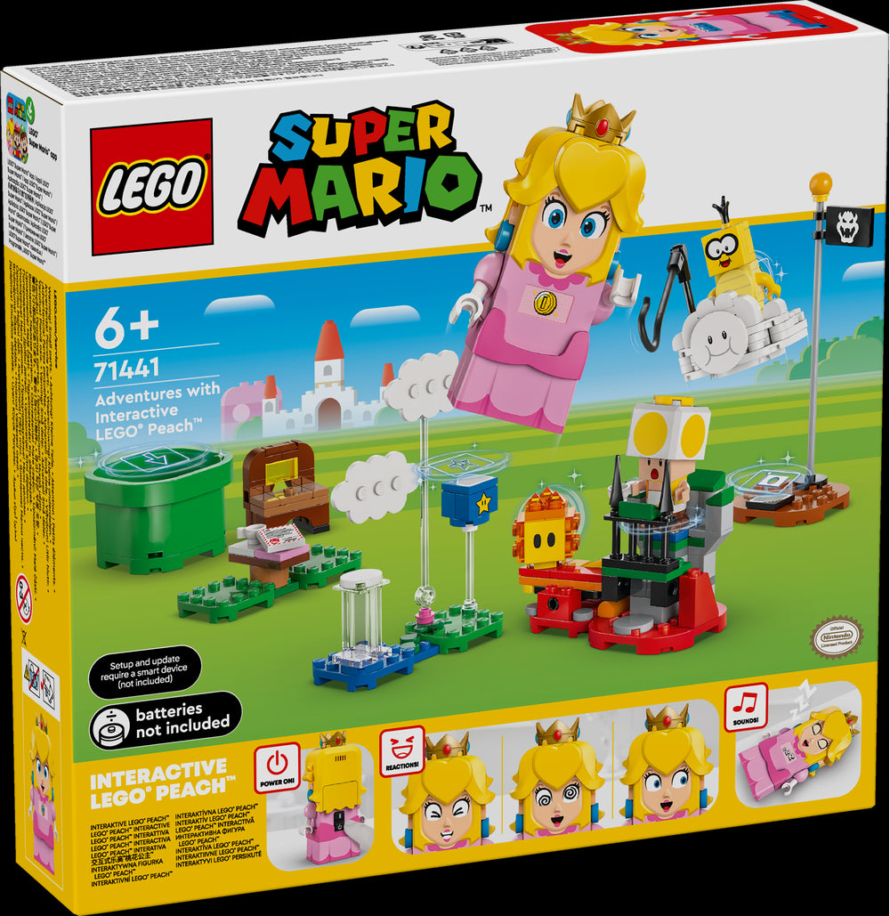LEGO 71441 Avventure di LEGO Peach interattiva - Disponibile in 2/3 giorni lavorativi