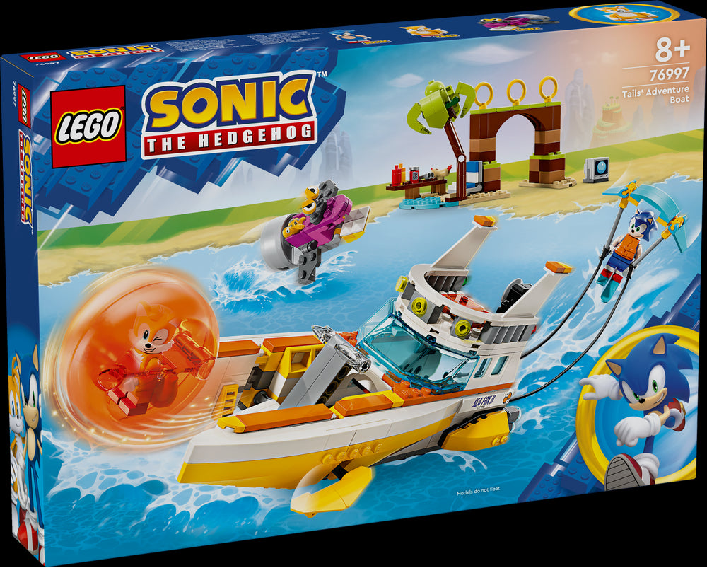 LEGO 76997 Laeroscafo delle avventure di Tails - Disponibile in 2/3 giorni lavorativi