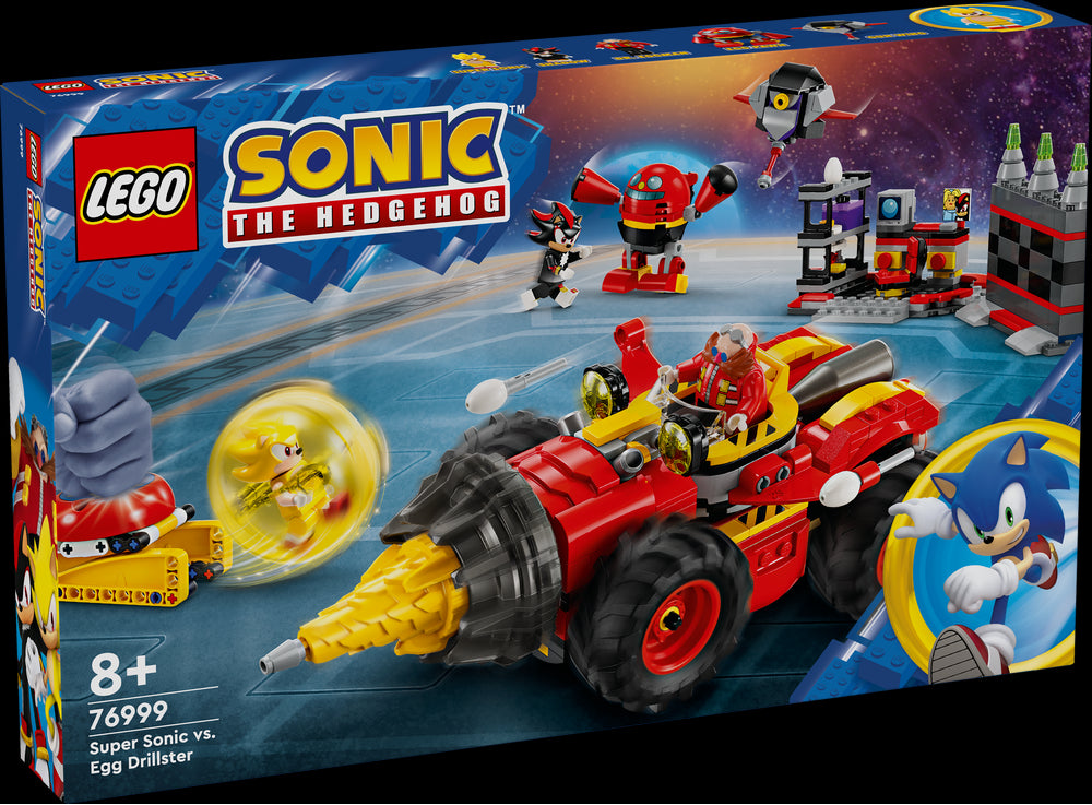 LEGO 76999 Super Sonic vs. Egg Drillster - Disponibile in 2/3 giorni lavorativi