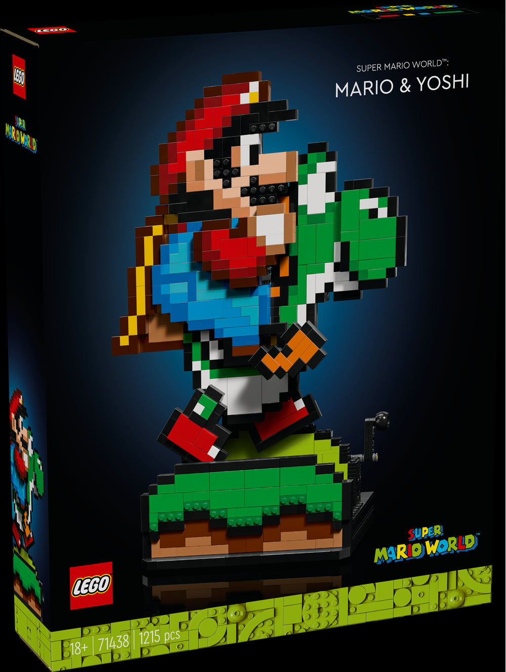 LEGO 71438 Super Mario World: Mario e Yoshi - Disponibile in 2/3 giorni lavorativi