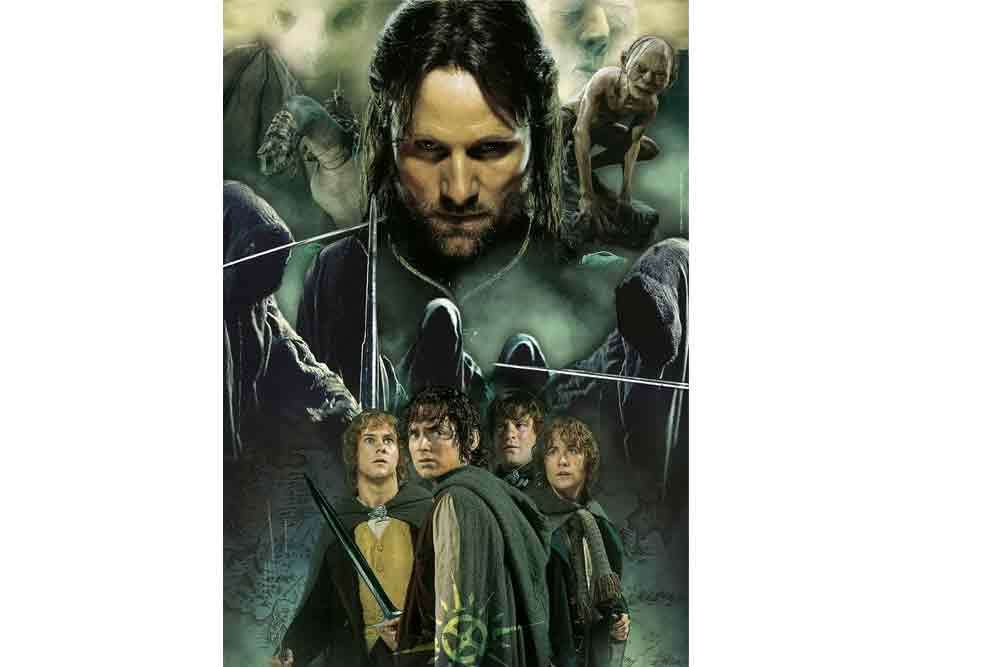 CLEMENTONI - 100463 - Lord Of The Rings Puzzle Collection - Weathertop - Jigsaw Puzzle 1000 Pezzi - Disponibile in 2/3 giorni lavorativi