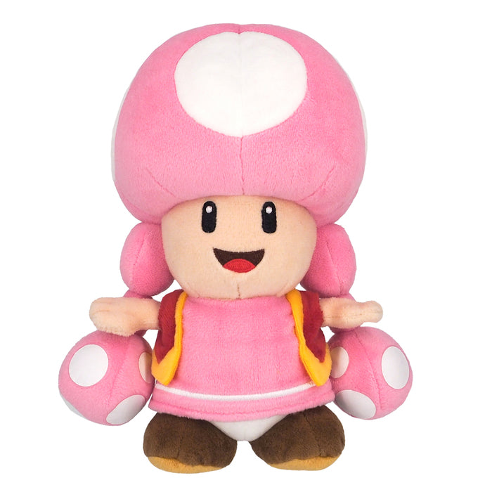 Nintendo Together+ - Peluche Super Mario - Toadette 20 cm - Disponibile in 2/3 giorni lavorativi