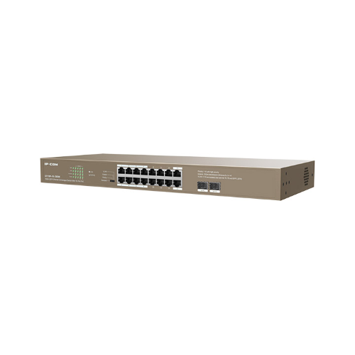 IP-COM Switch Unmanaged 16GE+2 SFP a 16 porte 10/100/1000Mbps - Disponibile in 3-4 giorni lavorativi
