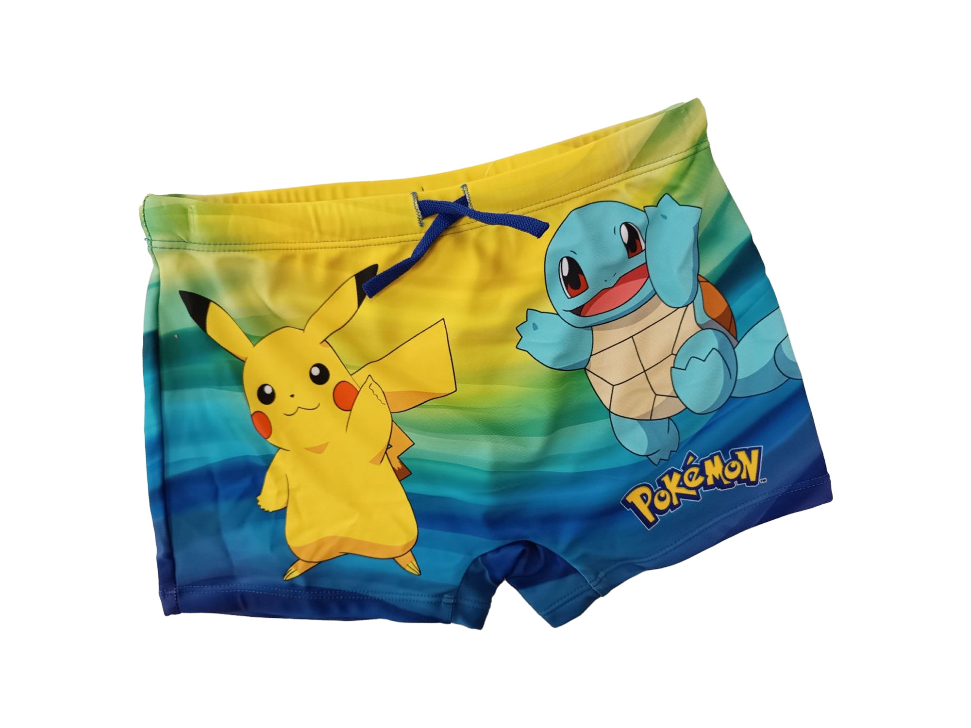 DG-PKMN-723C - POKEMON: COSTUME DA BAGNO BOXER PIKACHU & SQUIRTLE 10 ANNI (140cm) - Disponibile in 2/3 giorni lavorativi