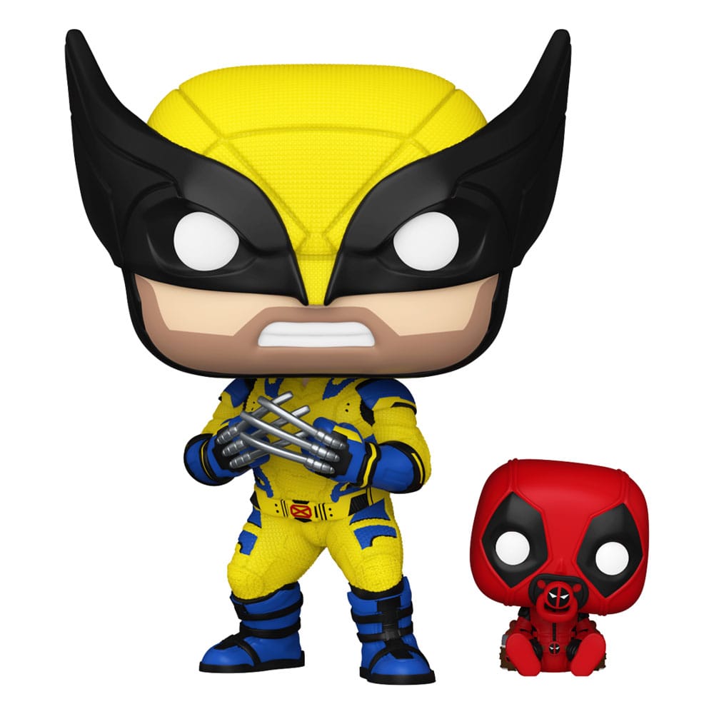 Funko Pop! FUNKO POP Marvel: Deadpool & Wolverine - 1403 Wolverine w/ Babypool 9 cm - Disponibile in 2/3 giorni lavorativi