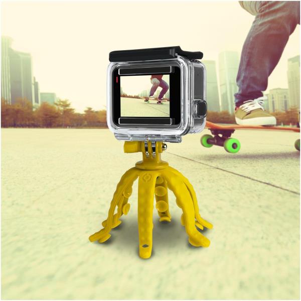 Celly Flexible Mini Treppiedi Giallo - Disponibile in 3-4 giorni lavorativi