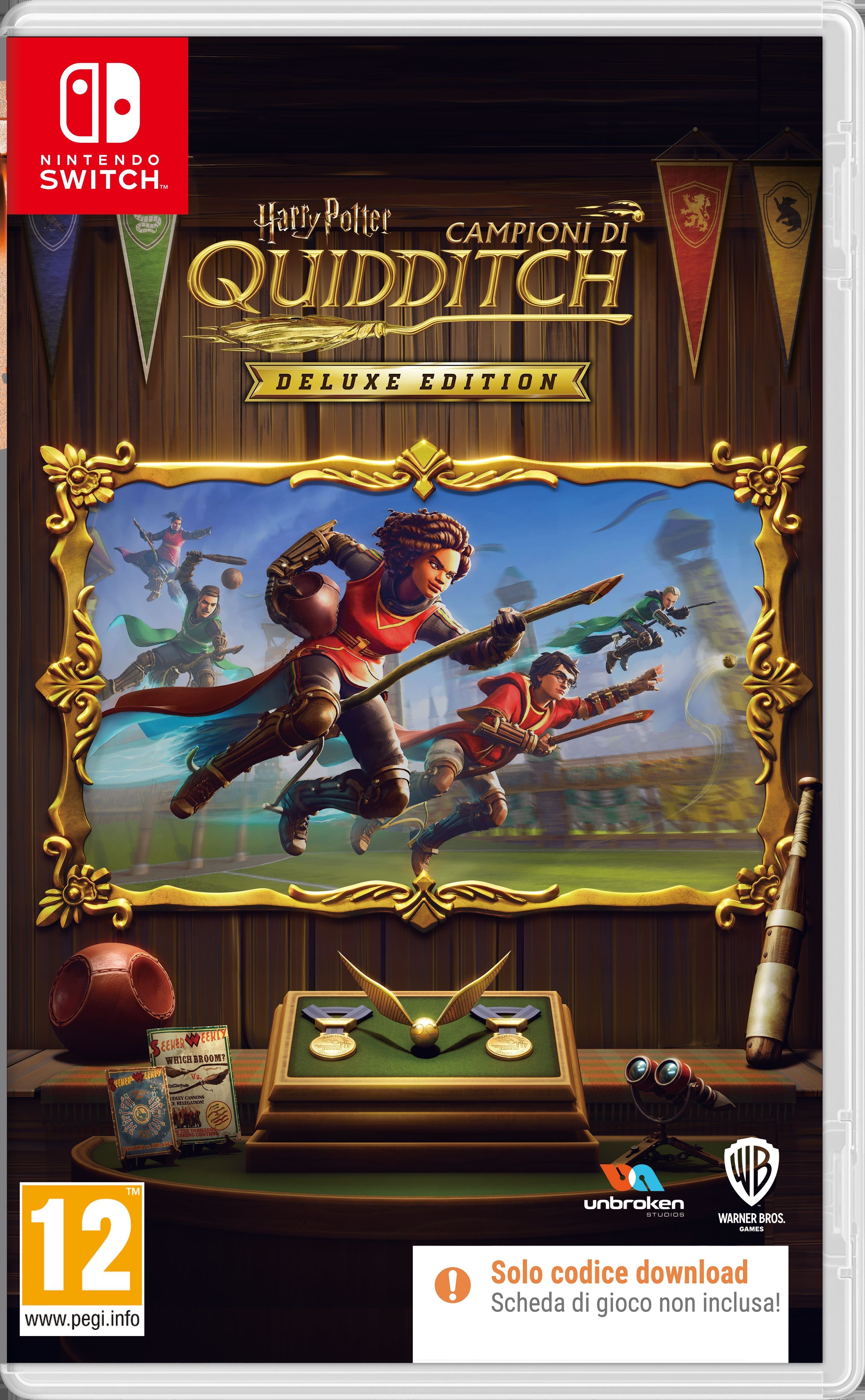 Switch Harry Potter: Campioni di Quidditch - Disponibile in 2/3 giorni lavorativi Switch