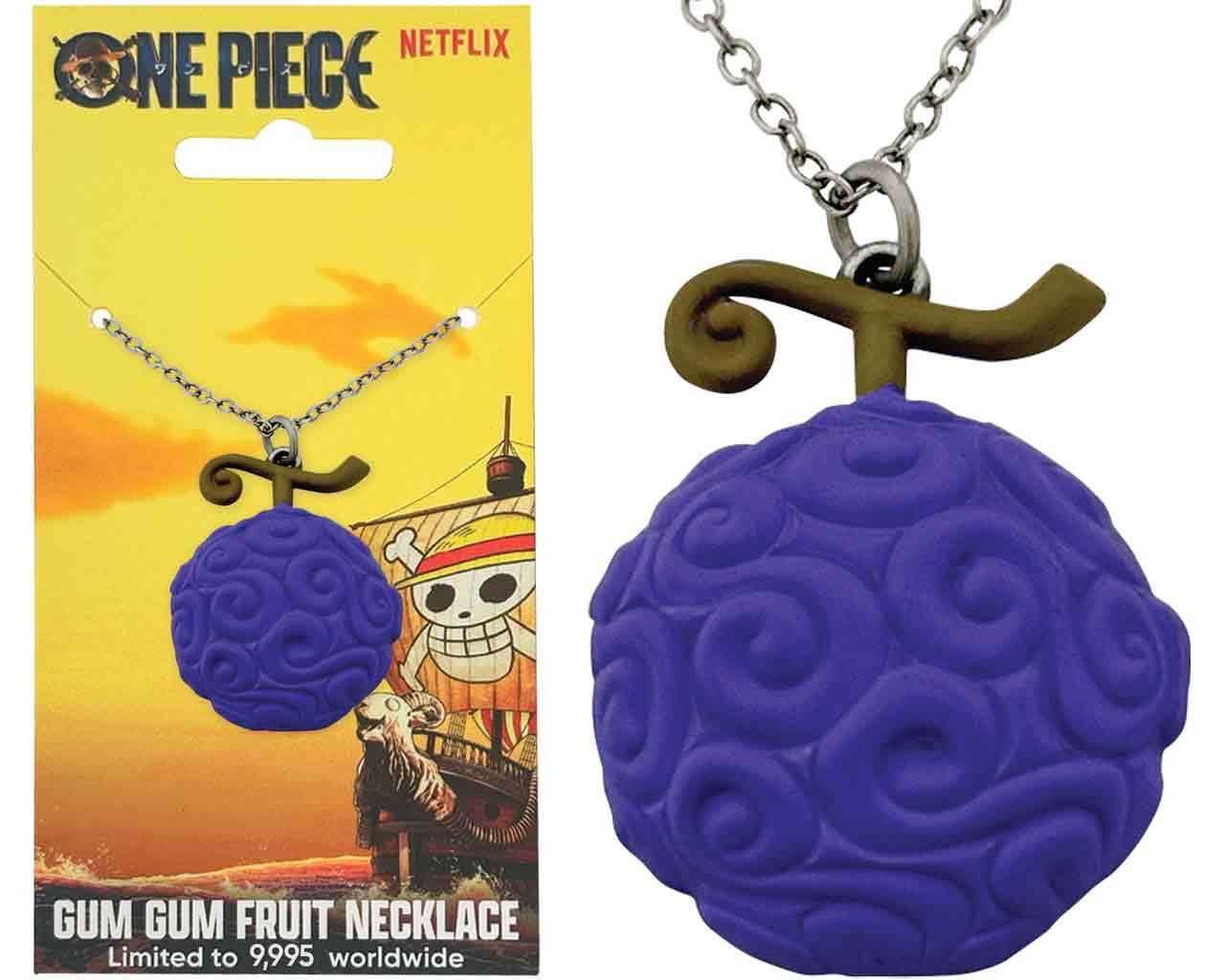 101488 - One piece - collana di frutta gum gum in edizione limitata - Disponibile in 2/3 giorni lavorativi Gadget