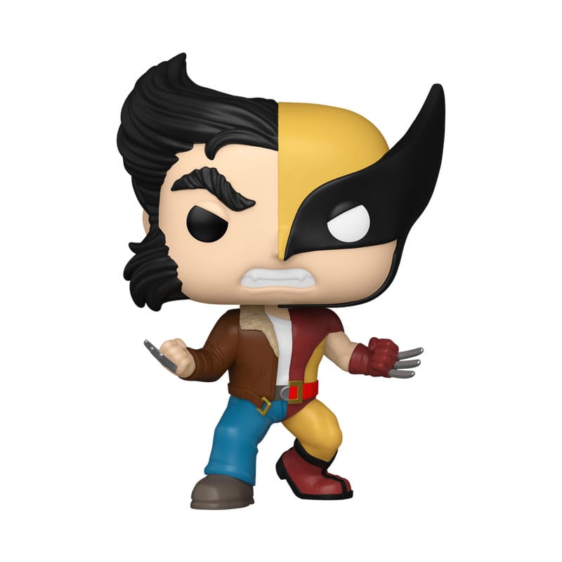 Funko Pop! FUNKO POP Marvel: Split- Wolverine/Logan 9 cm - Disponibile in 2/3 giorni lavorativi