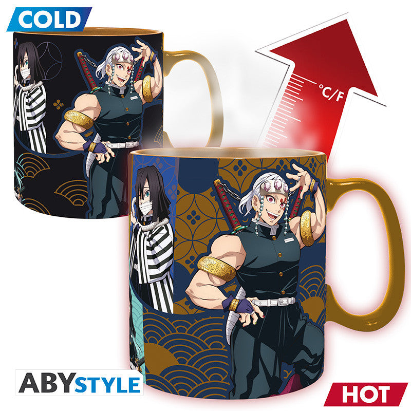 DEMON SLAYER - Tazza termosensibile 460 ml: "Hashira" - Disponibile in 2/3 giorni lavorativi