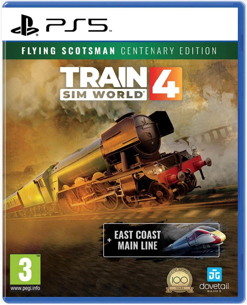 PS5 Train Sim World 4 includes Flying Scotsman - Disponibile in 2/3 giorni lavorativi