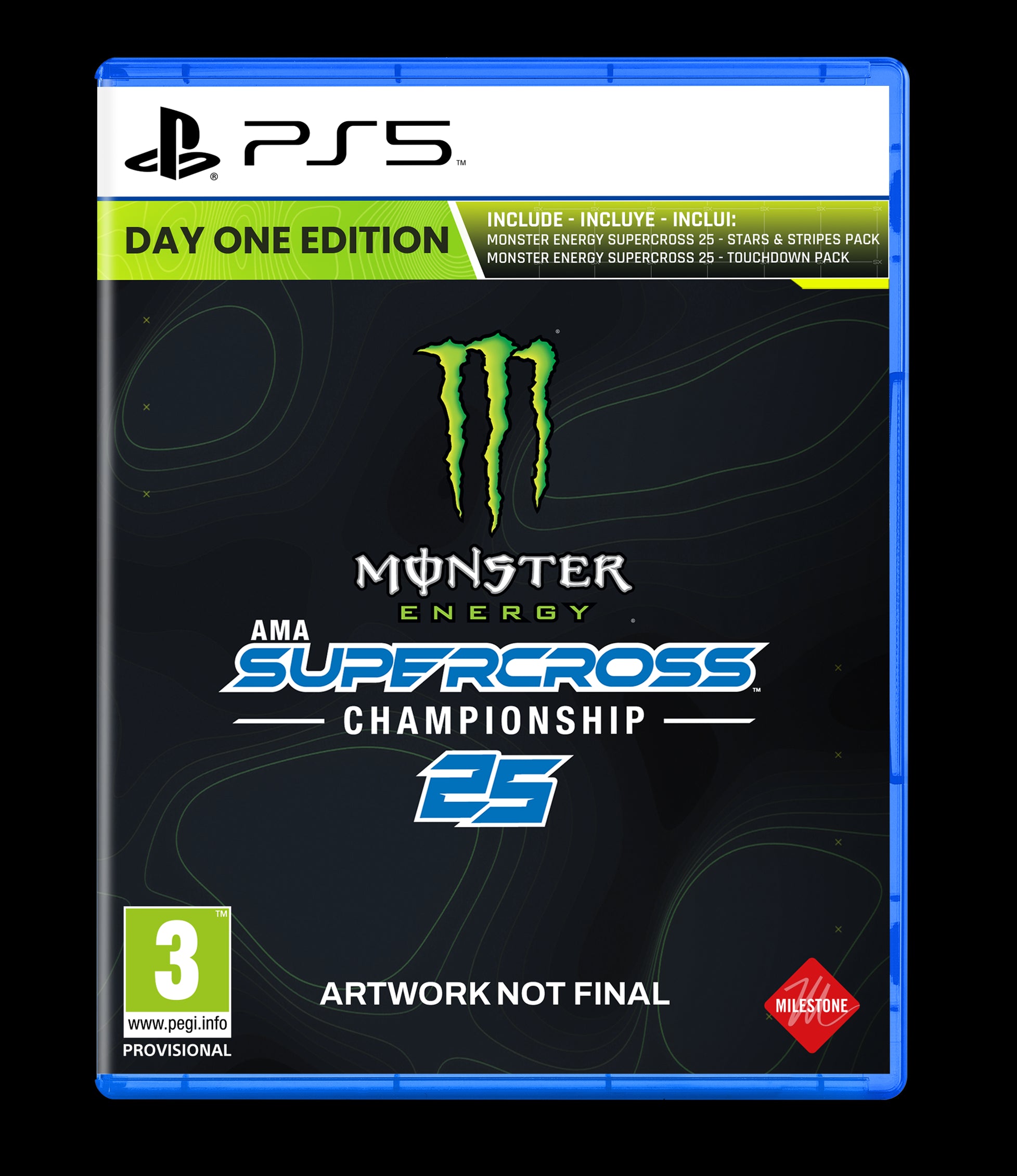 PS5 Monster Energy Supercross 25 - The Official Video Game - Day One Edition - Disponibile in 2/3 giorni lavorativi