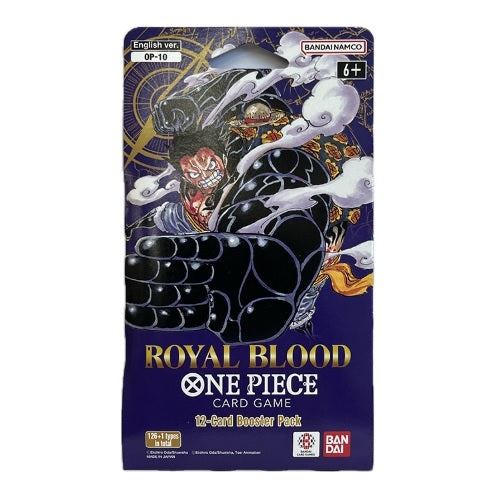 BANDAI ONE PIECE CARD GAME - OP-10 Paper Sleeve (12 Card Booster Pack) - ENG - Disponibile in 2/3 giorni lavorativi