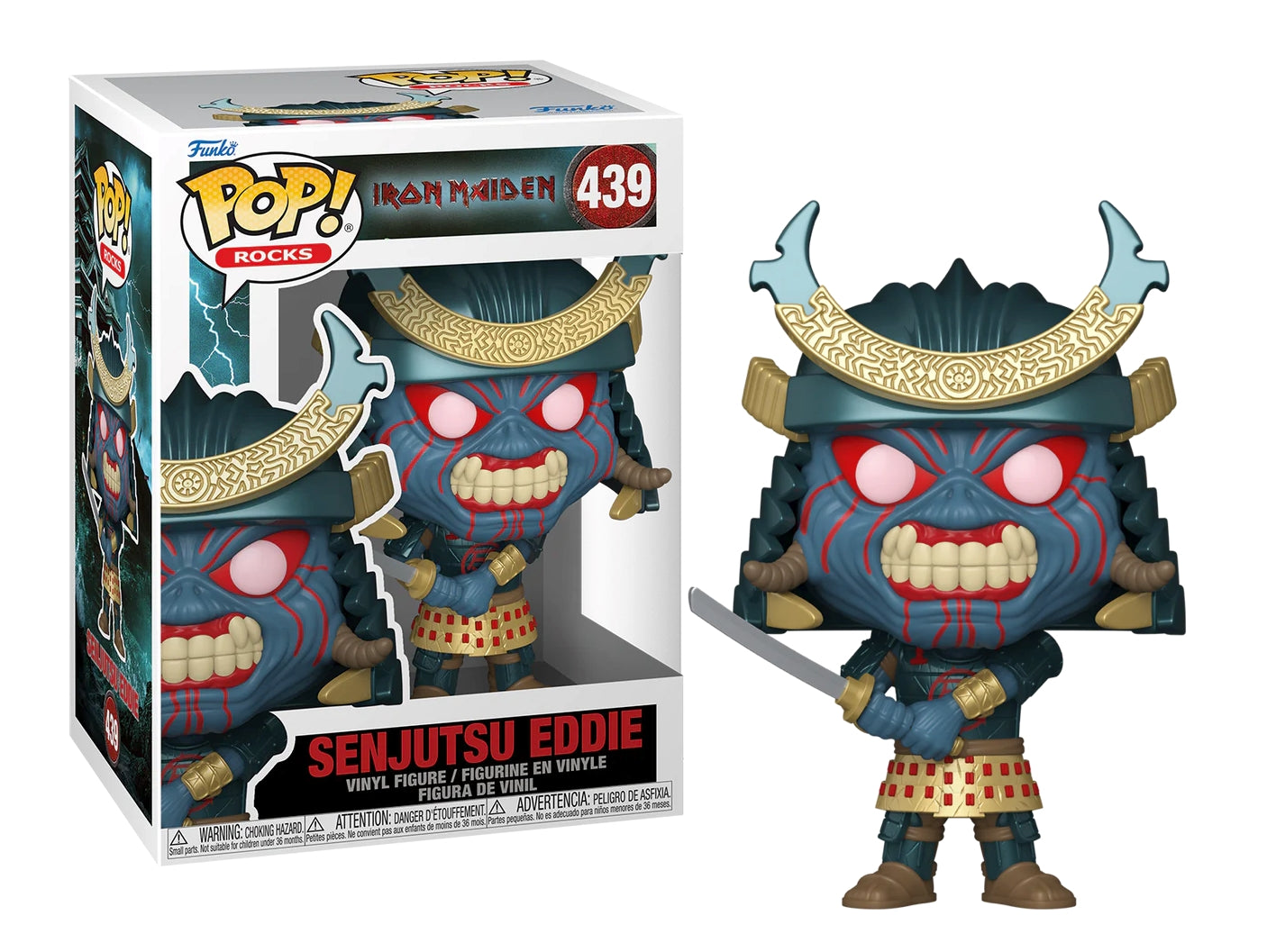 Funko Pop! FUNKO POP Rocks: Iron Maiden- Senjutsu Eddie 9 cm - Disponibile in 2/3 giorni lavorativi