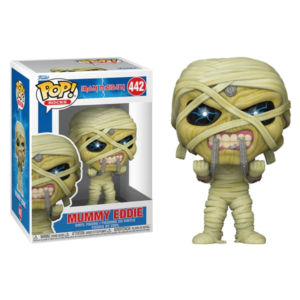 Funko Pop! FUNKO POP Rocks: Iron Maiden- Eddie Mummy 9 cm - Disponibile in 2/3 giorni lavorativi