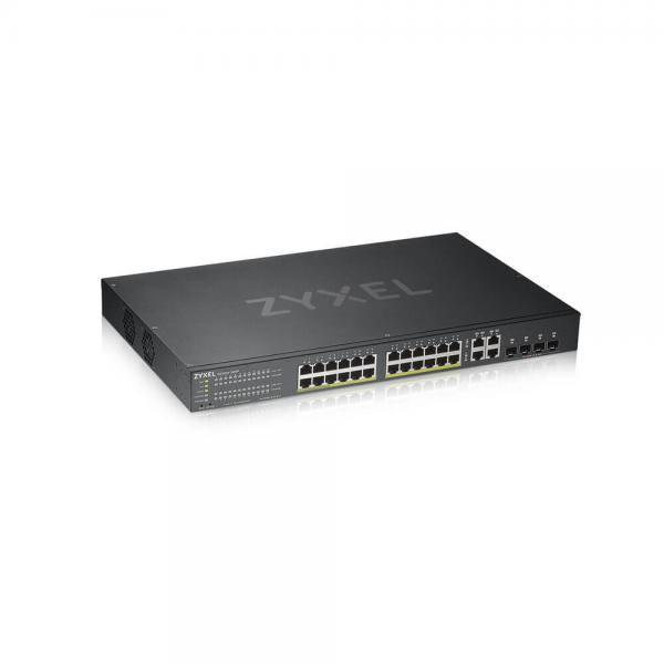 ZYXEL SWITCH MANAGED 24 PORTE GIGABIT POE + 4 UPLINK - Disponibile in 3-4 giorni lavorativi