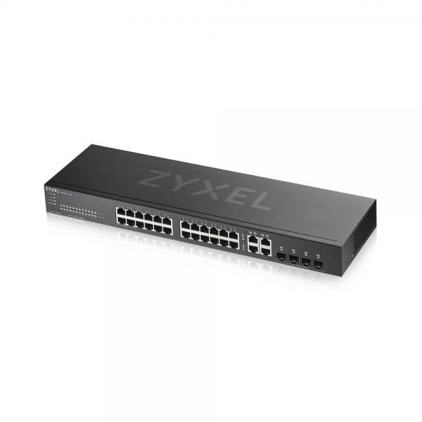 ZYXEL SWITCH MANAGED NEBULAFLEX 24 PORTE GIGABIT + 4 PORTE DUAL GIGABIT, IPV6, VLAN, QOS, IGMP, DESI - Disponibile in 3-4 giorni lavorativi