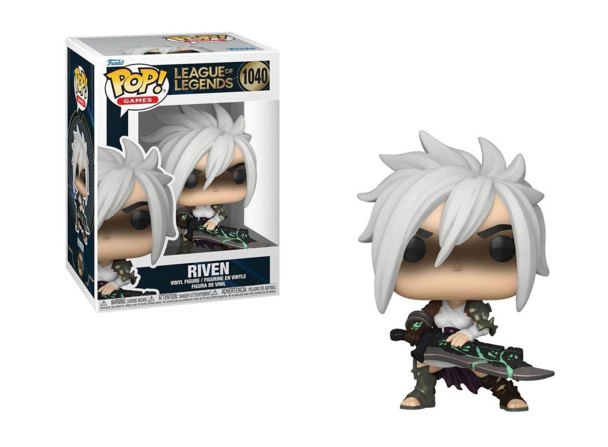 Funko Pop! FUNKO POP Games: League of Legends - Riven w/Broken Blade 9 cm - Disponibile in 2/3 giorni lavorativi