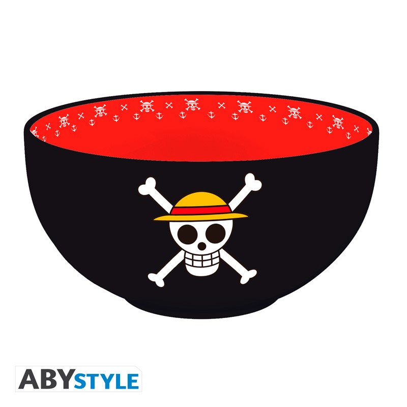 ABYSTYLE ONE PIECE - Ciotola 600 ml: "Skulls" - Disponibile in 2/3 giorni lavorativi